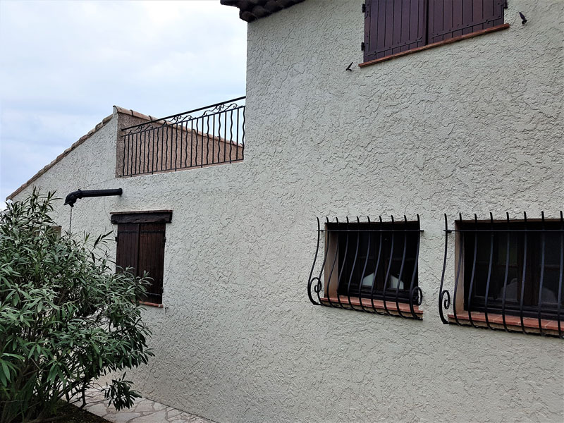 rénovation façade maison à Biot